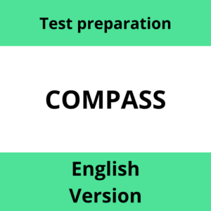 Online test preparation - Compass English version - 2 months access